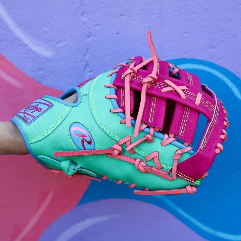 Rawlings Heart of the Hide ColorSync 10 Pink Teal 13