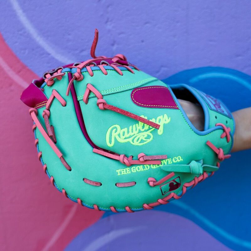 Rawlings Heart of the Hide ColorSync 10 Pink Teal 13