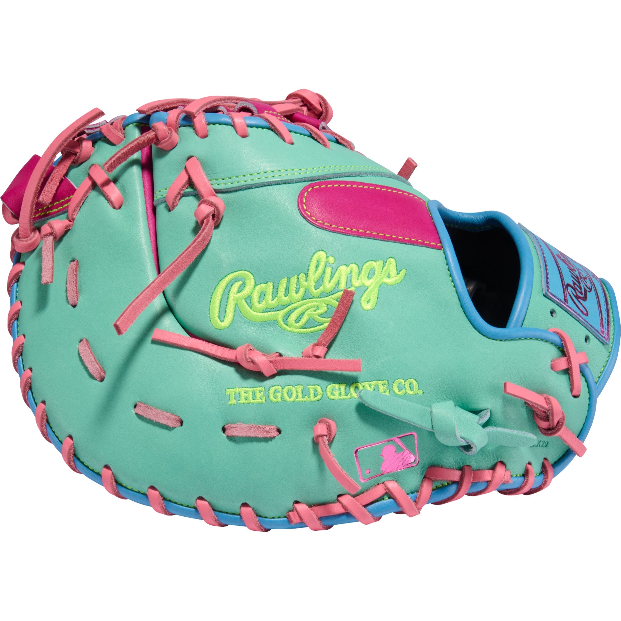 Rawlings Heart of the Hide ColorSync 10 Pink Teal 13