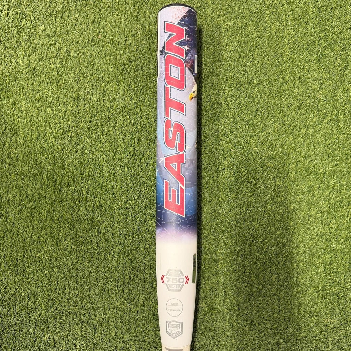 2020 Easton Patriot 13.5" Loaded USA/ASA Slowpitch Softball Bat SP20USA135 [USED-UB168] 27oz