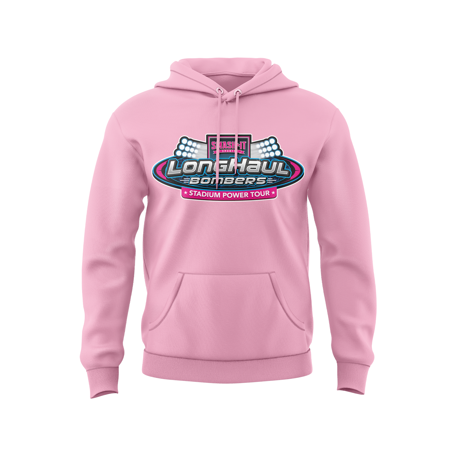 Long Haul Bombers Element Hoodie - Pink
