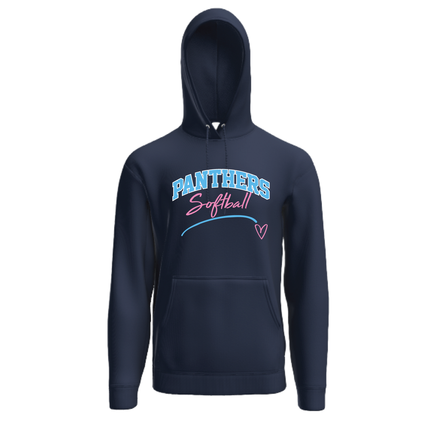 Pittsford Panthers Softball Core Fleece Hoodie (Multiple Designs)