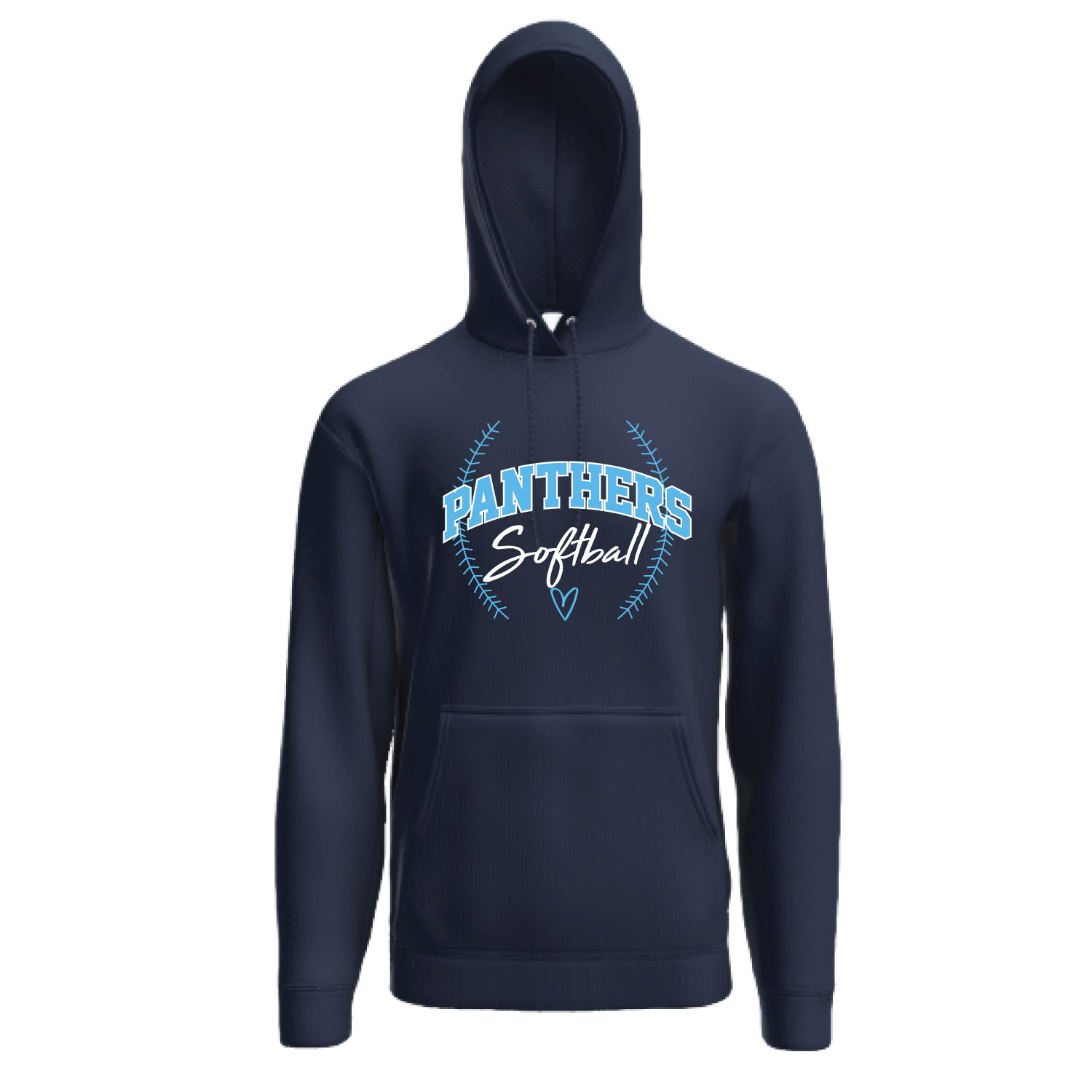 Pittsford Panthers Softball Core Fleece Hoodie (Multiple Designs)