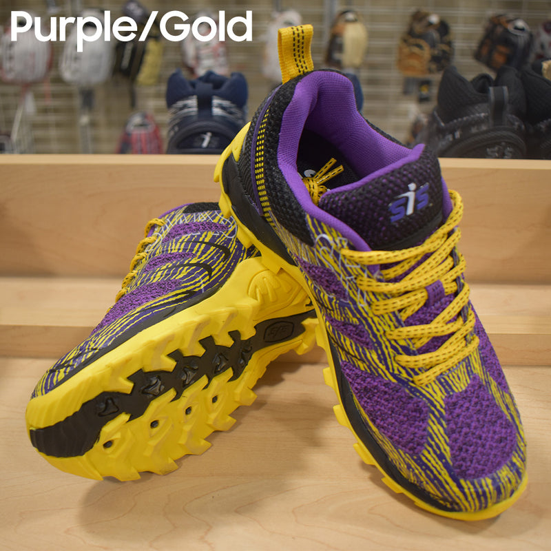 SIS X Lite II Turf Shoes - Purple/Gold - Smash It Sports