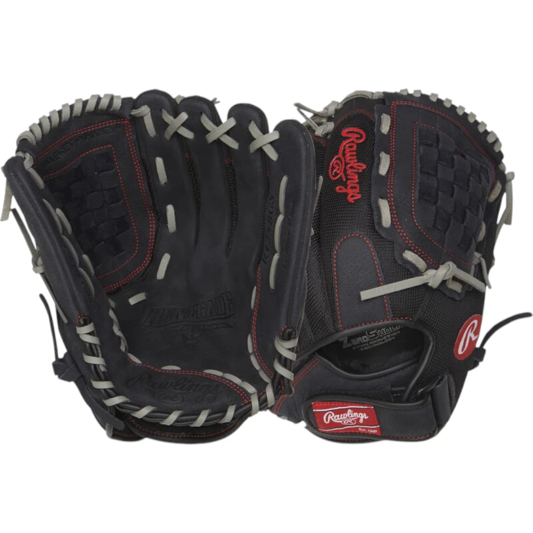 Rawlings Renegade 12.5" Softball Fielding Glove - R125BGS