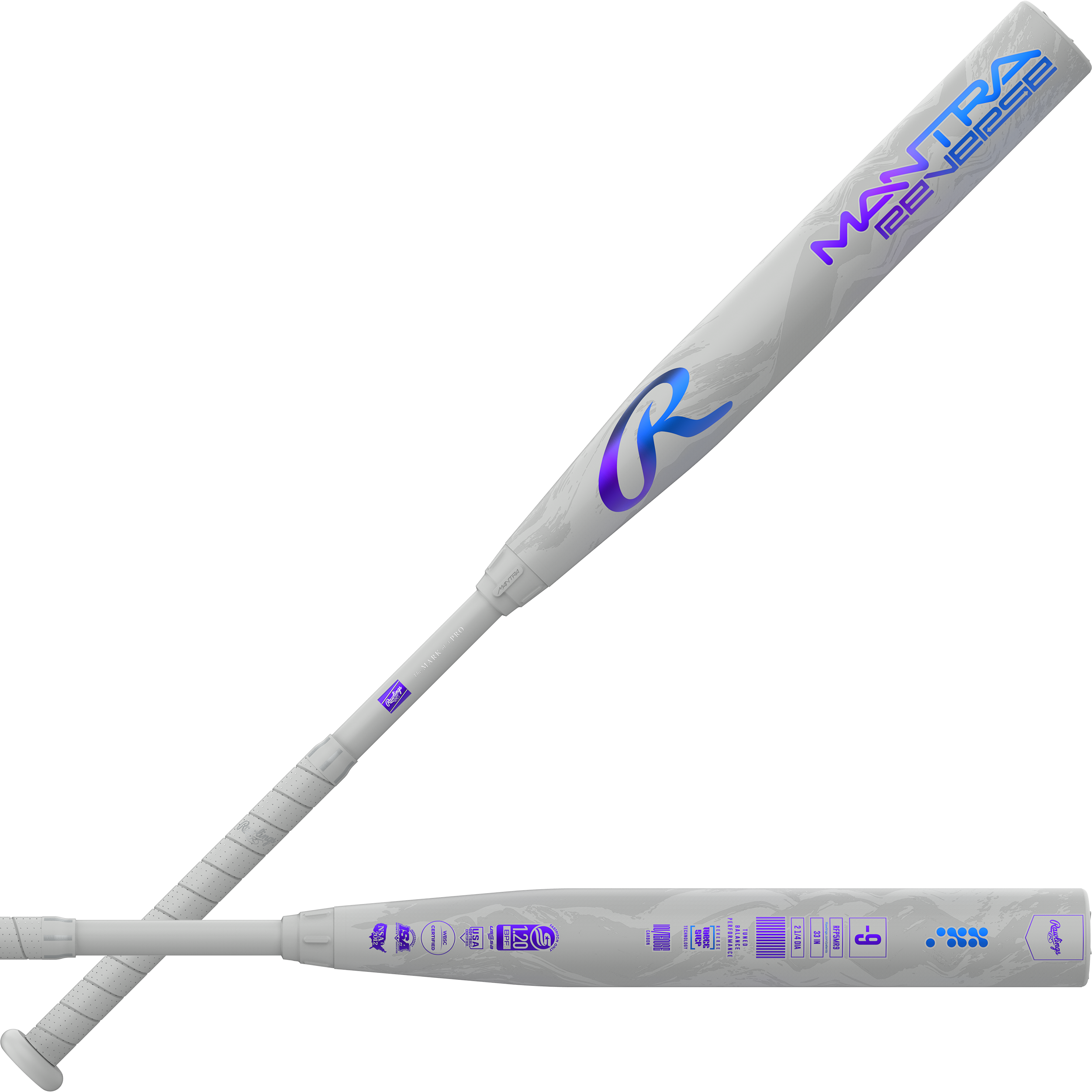 2025 Rawlings Mantra Reverse -9 Fastpitch Softball Bat - RFP5MR9