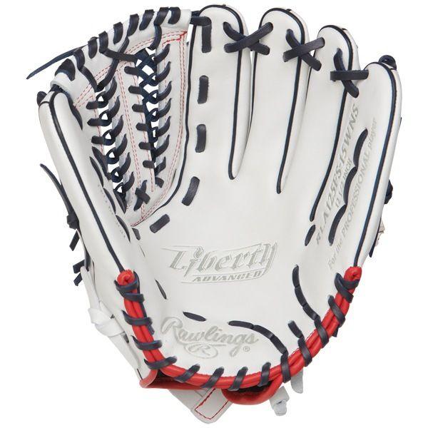 Rawlings Liberty Advanced 12.5" Fastpitch Softball Finger Shift Glove RLA125FS-15WNS - Smash It Sports