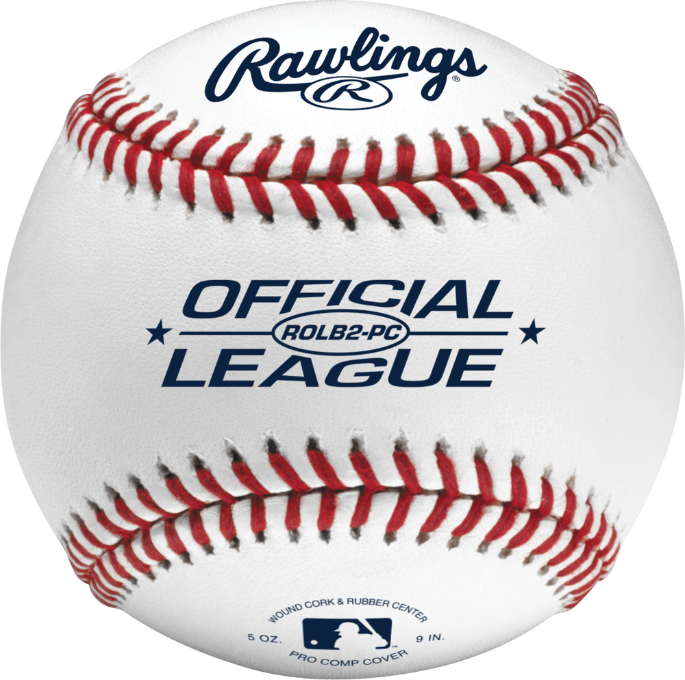 Rawlings Official League Practice Baseballs ROLB2 (Dozen): In