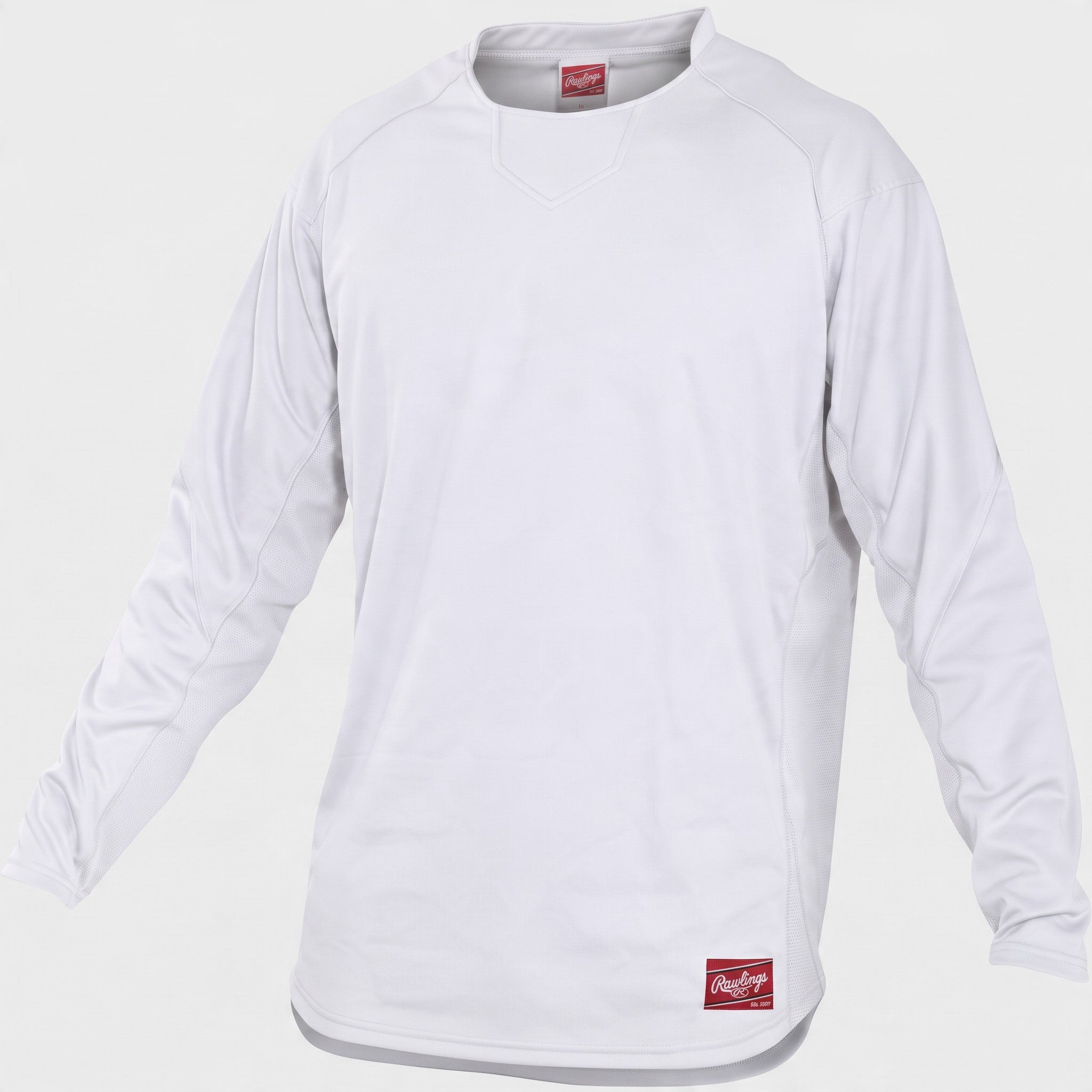 Rawlings Dugout Youth Fleece Pullover (White) YUDFP3