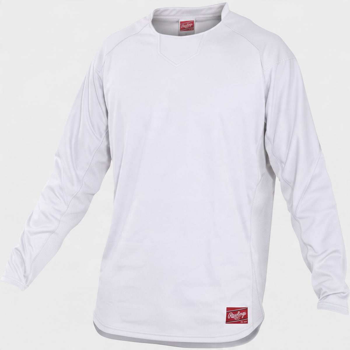 Rawlings Dugout Youth Fleece Pullover (White) YUDFP3