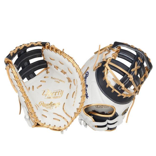 Rawlings Liberty Advanced ColorSync 4.0 13" First Base Softball Mitt/Glove - RLADCTSBWNG