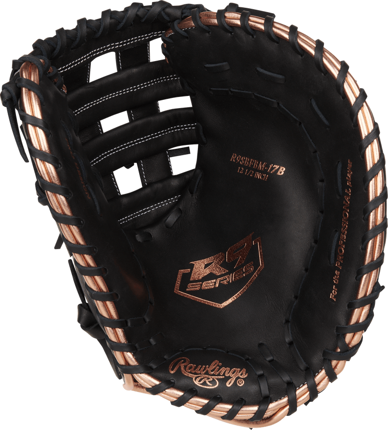 Rawlings R9 Series 12.5" Softball First Base Mitt/Glove - R9SBFBM-17B