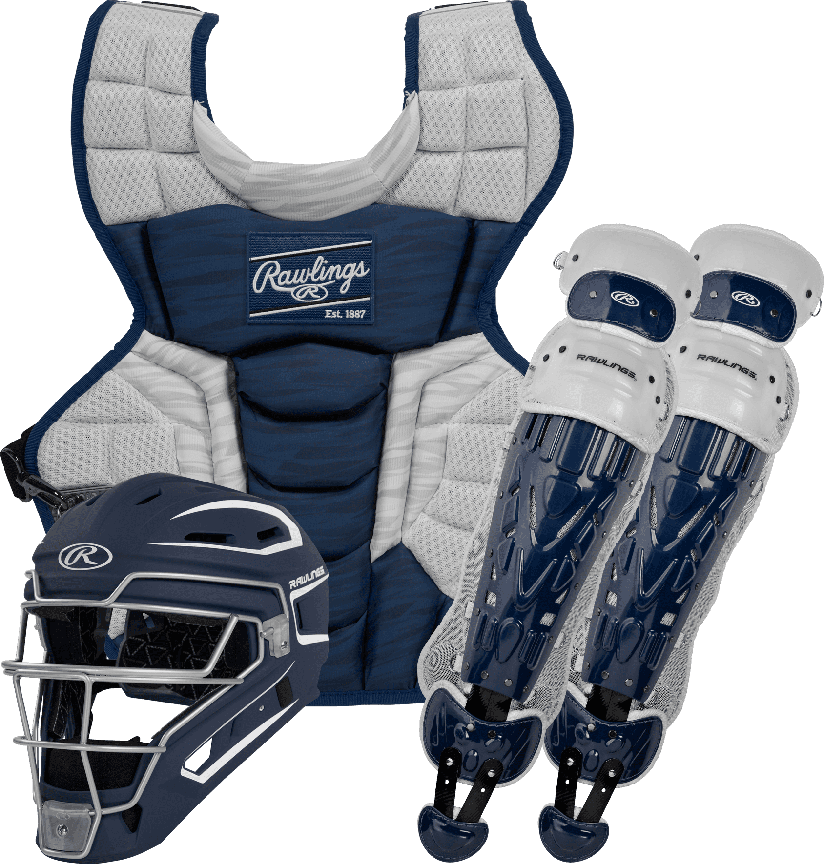 Rawlings Velo 2.0 Baseball Catcher's Set (Multiple Sizes/Colors) - Smash It Sports