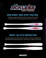 2026 Marucci CATX Rckless Torpedo -3 Alloy BBCOR Baseball Bat MCBCRPT