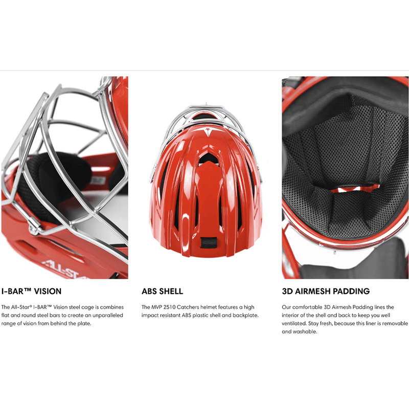 All Star S7 Axis Age 9-12 NOCSAE Certified Catchers Set - Smash It Sports