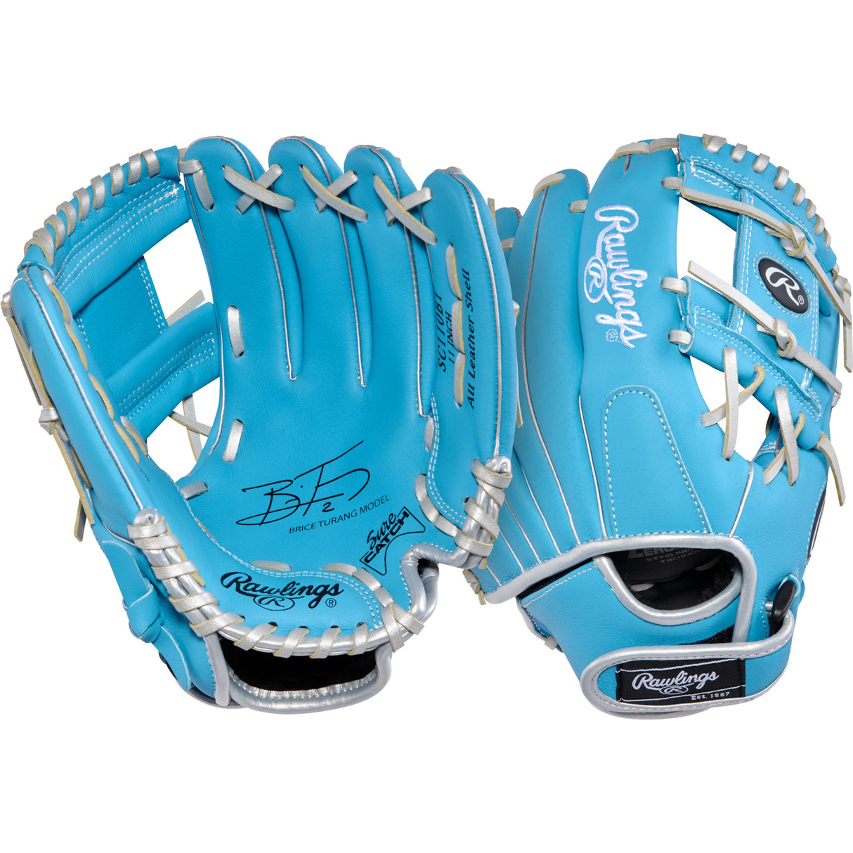 Rawlings Sure Catch Series Brice Turang Signature 11" Youth Baseball Fielding Glove - SC110BT