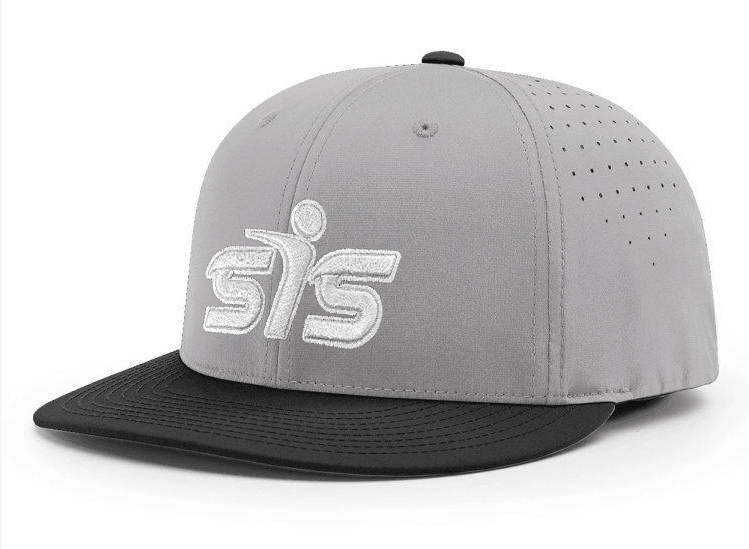 Smash It Sports CA i8503 Performance Hat - Grey/Black/White - Smash It Sports