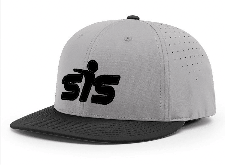 Smash It Sports CA i8503 Performance Hat - Grey/Black/Black - Smash It Sports