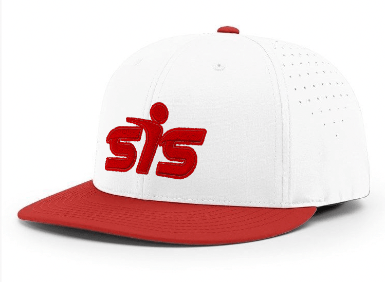 Smash It Sports CA i8503 Performance Hat - Red/White/Red - Smash It Sports