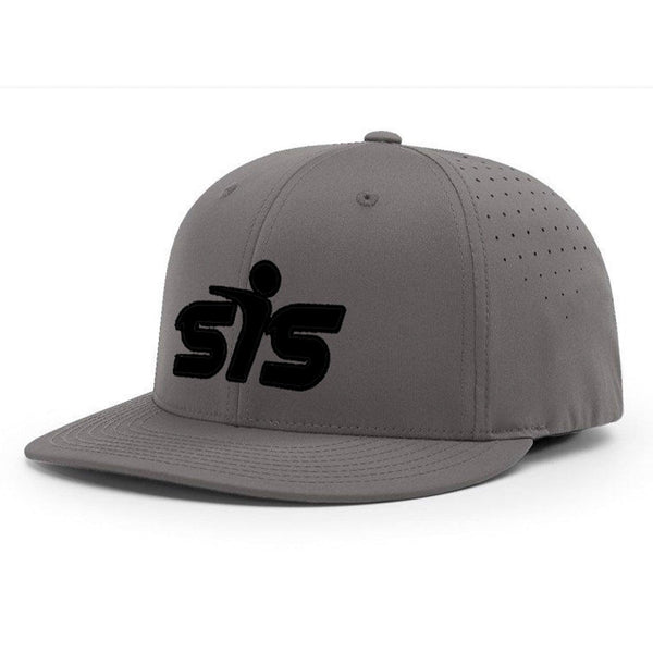 Smash It Sports CA i8503 Performance Hat - New Logo - Charcoal/Black - Smash It Sports