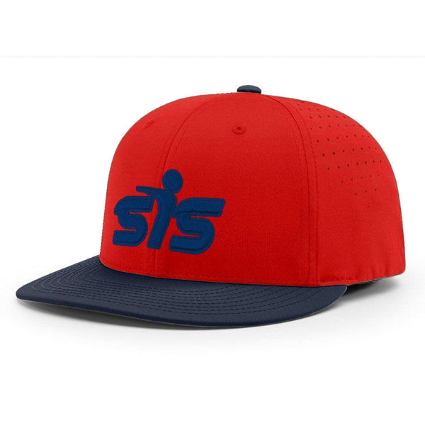 Smash It Sports CA i8503 Performance Hat - New Logo - Red/Navy/Navy - Smash It Sports