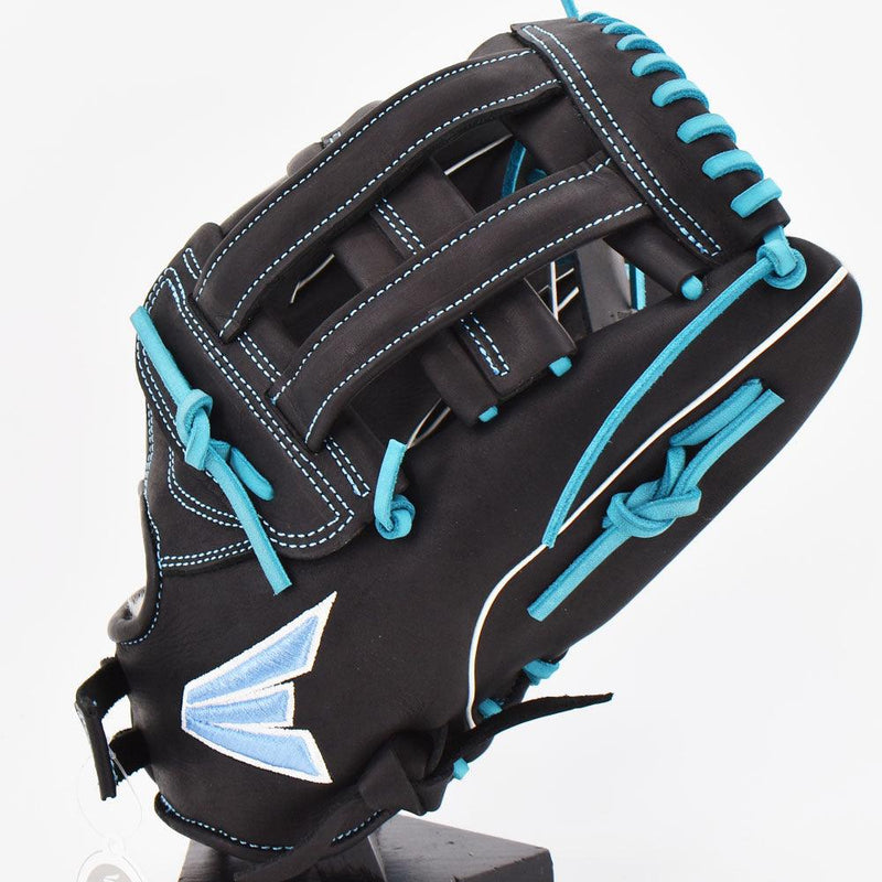 Easton Small Batch No. 61 Slowpitch Glove Black/Columbia Blue - Smash It Sports