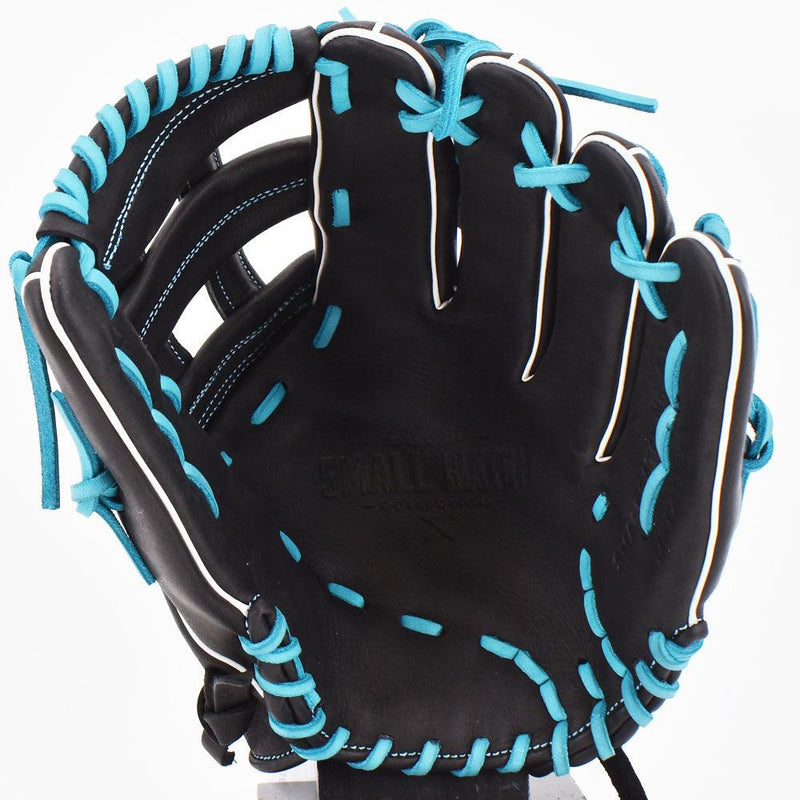 Easton Small Batch No. 61 Slowpitch Glove Black/Columbia Blue - Smash It Sports