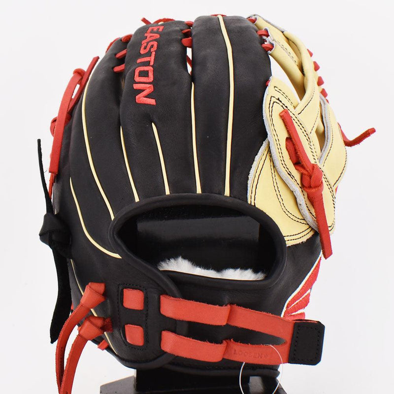 Easton Small Batch No. 57 Slowpitch Glove Camel/Black/Red - Smash It Sports