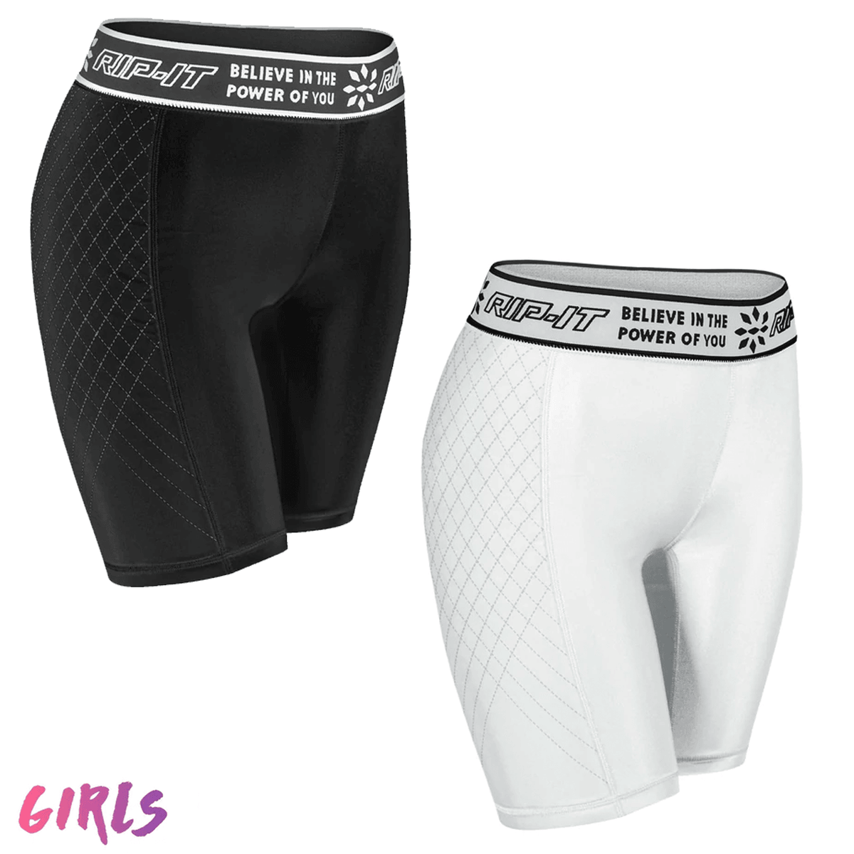 Rip It Sports Period Protection Softball Pro Sliding Shorts Girls available with Fast and Free shipping