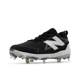 New Balance Women's FuelCell FUSE v5 Metal Fastpitch Softball Cleats - Black / Optic White - SMFUSEK5