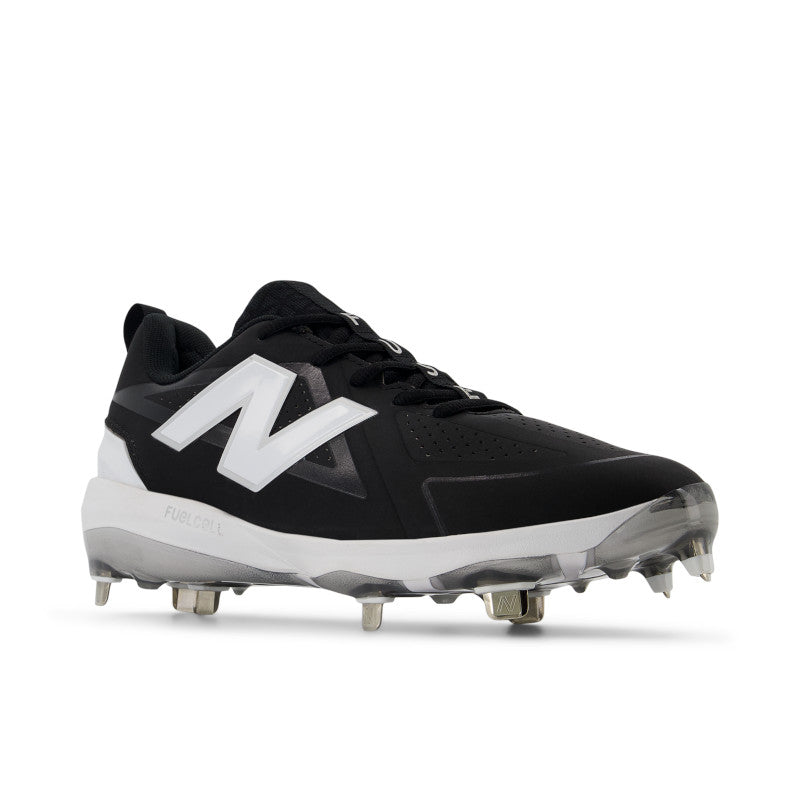 New Balance Women's FuelCell FUSE v5 Metal Fastpitch Softball Cleats - Black / Optic White - SMFUSEK5