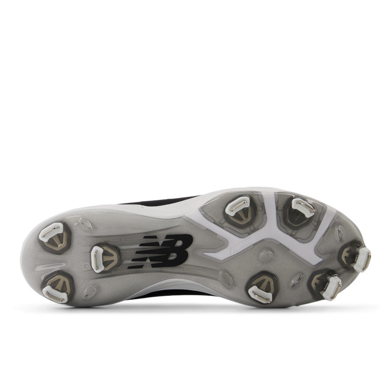 New Balance Women's FuelCell FUSE v5 Metal Fastpitch Softball Cleats - Black / Optic White - SMFUSEK5