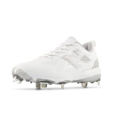 New Balance Women's FuelCell FUSE v5 Metal Fastpitch Softball Cleats - White - SMFUSEW5