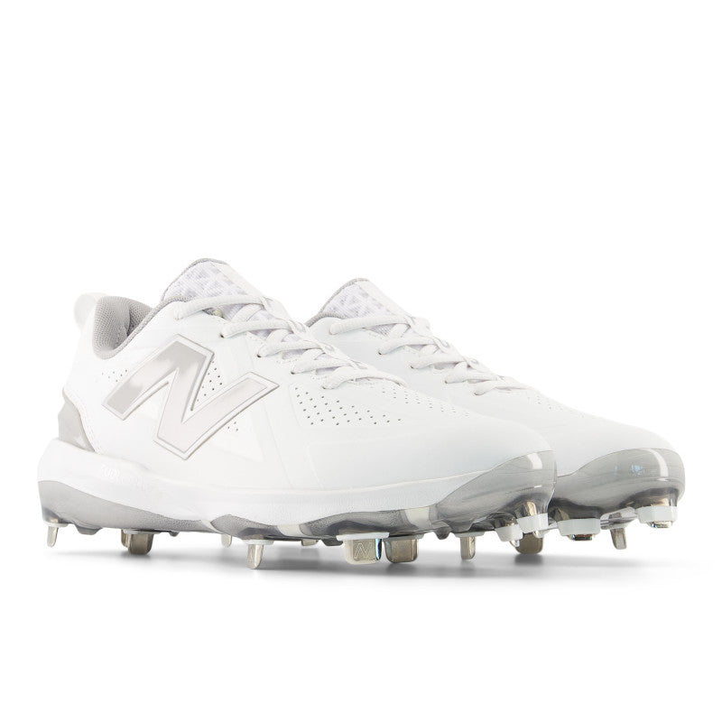 New Balance Women's FuelCell FUSE v5 Metal Fastpitch Softball Cleats - White - SMFUSEW5