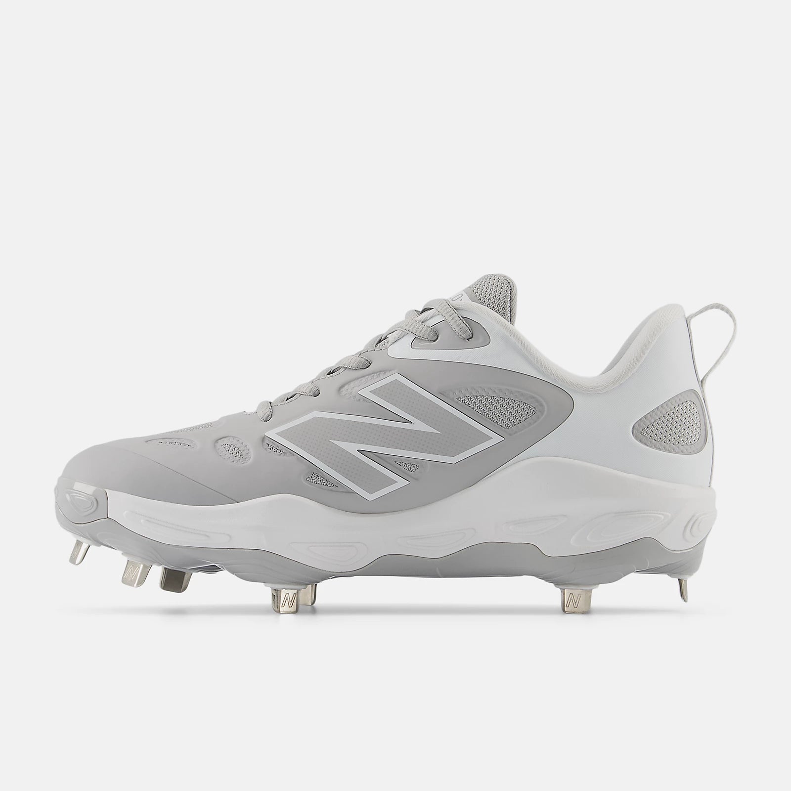 New Balance Women's Fresh Foam X Velo v4 Metal Fastpitch Softball Cleats - Grey SMVELOG4