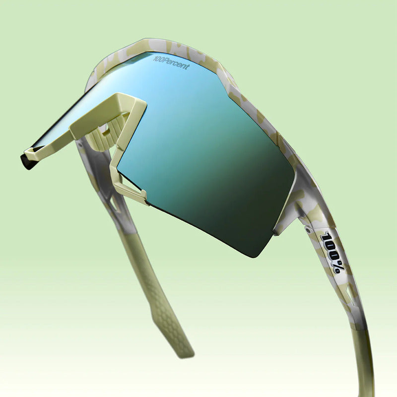 100 Percent Sunglasses - S3 - Elly De La Cruz 2 - Blue Topaz Mirror Lens
