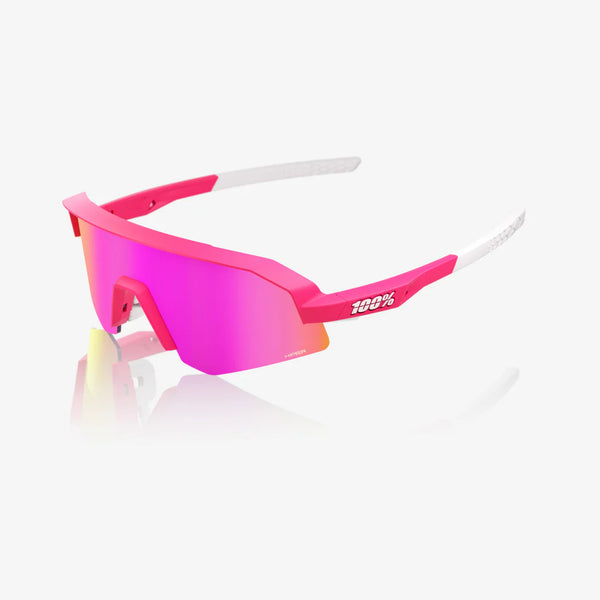 100 Percent Sunglasses - SLENDALE Youth - Pitaya - HiPER Vital Pink Mirror Lens