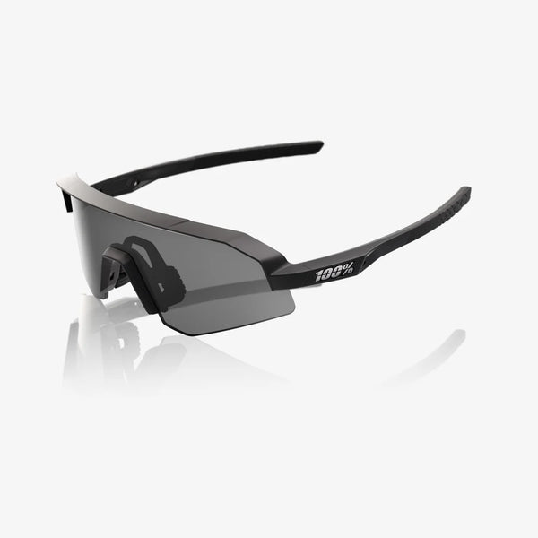 100 Percent Sunglasses - SLENDALE Youth - Matte Black - Smoke Lens