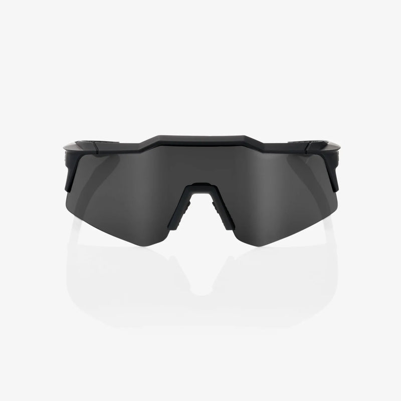 100 Percent Sunglasses - SPEEDCRAFT XS - Soft Tact Black - Smoke Lens - Smash It Sports