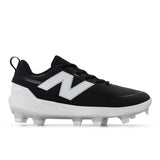 New Balance Women's FUSE v5 Molded Fastpitch Softball Cleats - Black/White - SPFUSEK5