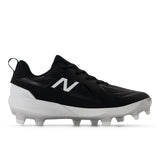 New Balance Women's FUSE v5 Molded Fastpitch Softball Cleats - Black/White - SPFUSEK5