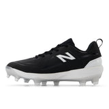 New Balance Women's FUSE v5 Molded Fastpitch Softball Cleats - Black/White - SPFUSEK5