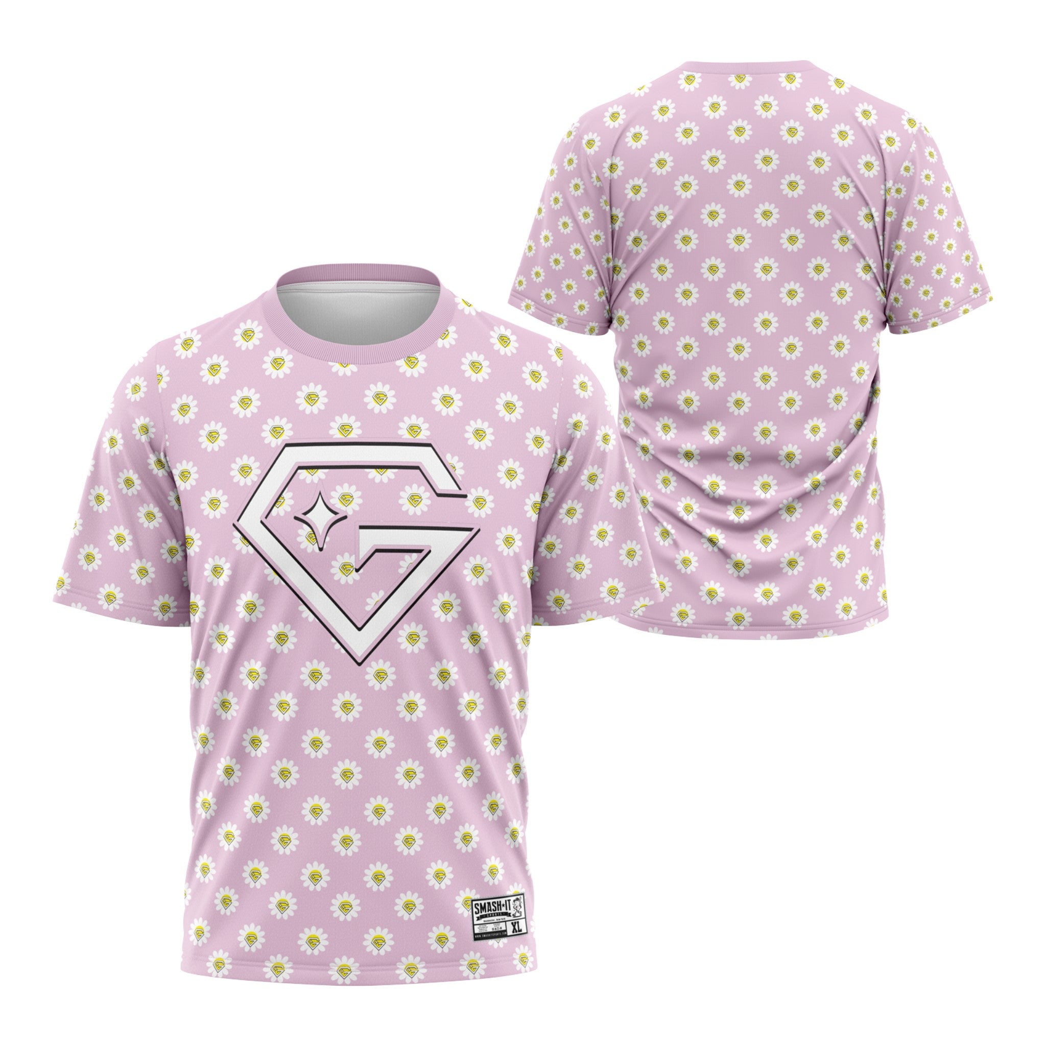 Gem Gloves Short Sleeve Shirt - Daisy Blossom