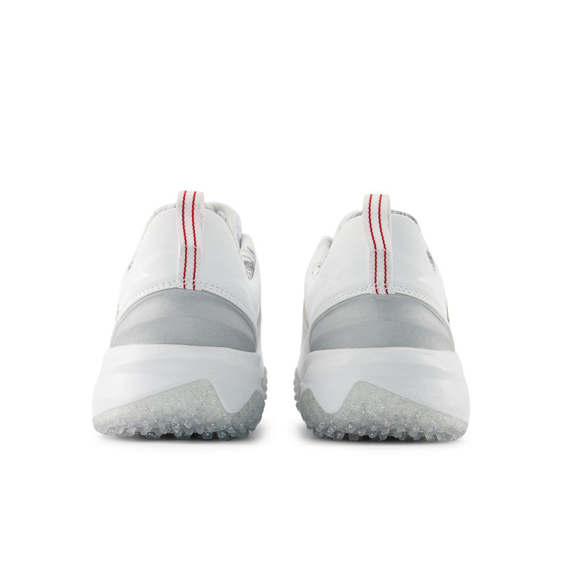 New Balance Women's FUSE v5 Turf Trainer Softball Shoes - White/Gold - STFUSEE5