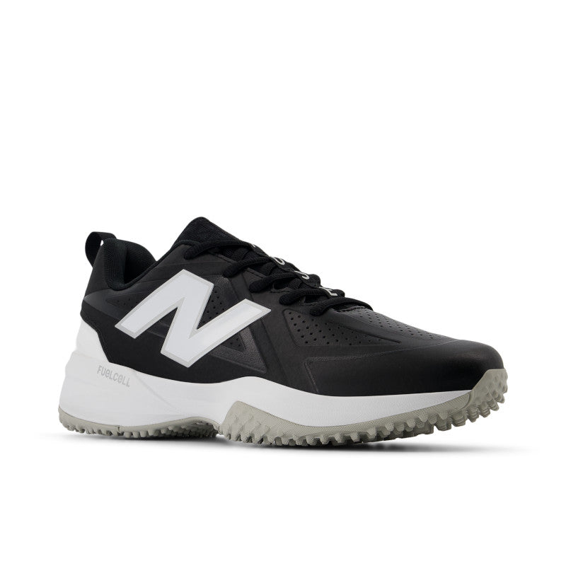 New Balance Women's FUSE v5 Turf Trainer Softball Shoes - Black/White - STFUSEK5