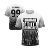 Straight Outta Nightmares Short Sleeve Jersey (Customized Buy-In)