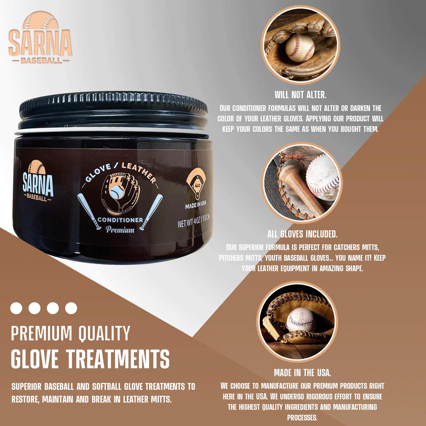 Sarna Baseball Glove Conditioner Cream - Smash It Sports