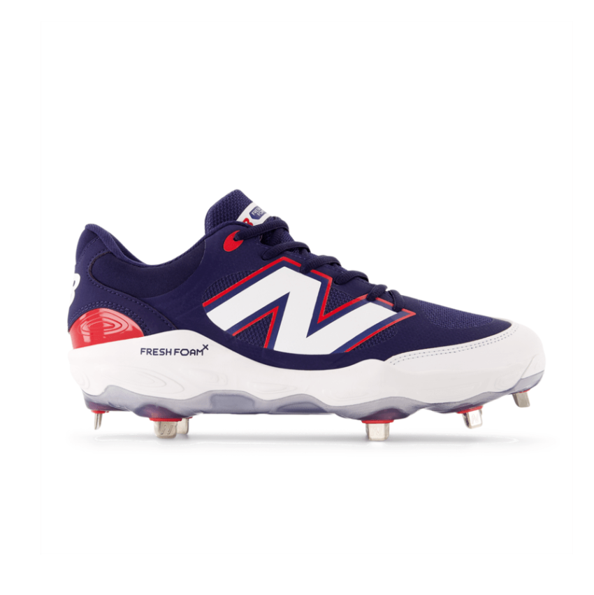 New Balance Men's Fresh Foam X 3000 v7 Metal Baseball Cleats - Navy ...