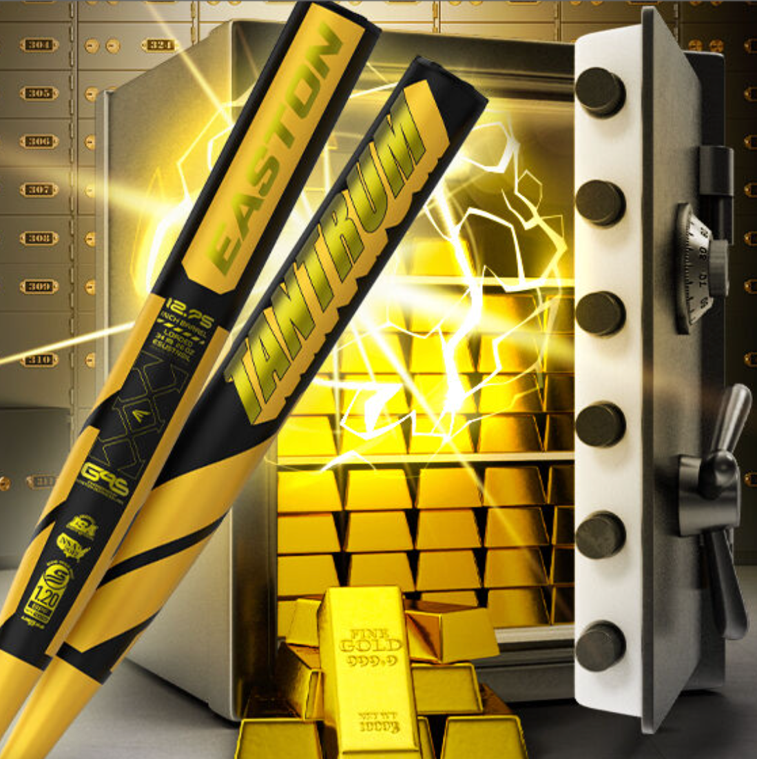 2025 Easton Tantrum Gold 12.75