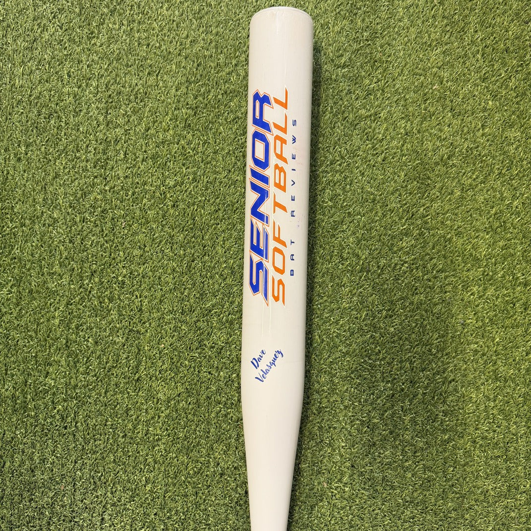 Short Porch Senior Softball Bat Reviews Dave Velasquez Jr SSUSA Senior Slowpitch Softball Bat [USED-UB-248] 27oz